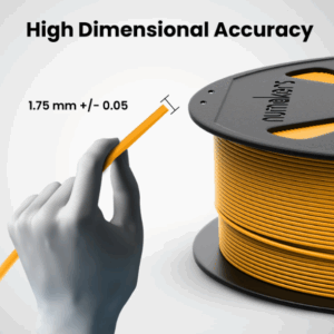 Numakers PETG-HS Filament – Lemon Yellow – 1.75 mm/ 1 kg