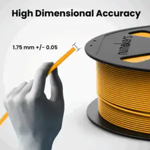 Numakers PETG-HS Filament – Lemon Yellow – 1.75 mm/ 1 kg