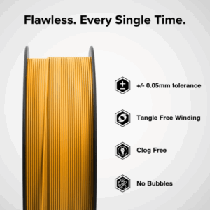 Numakers PETG-HS Filament – Lemon Yellow – 1.75 mm/ 1 kg