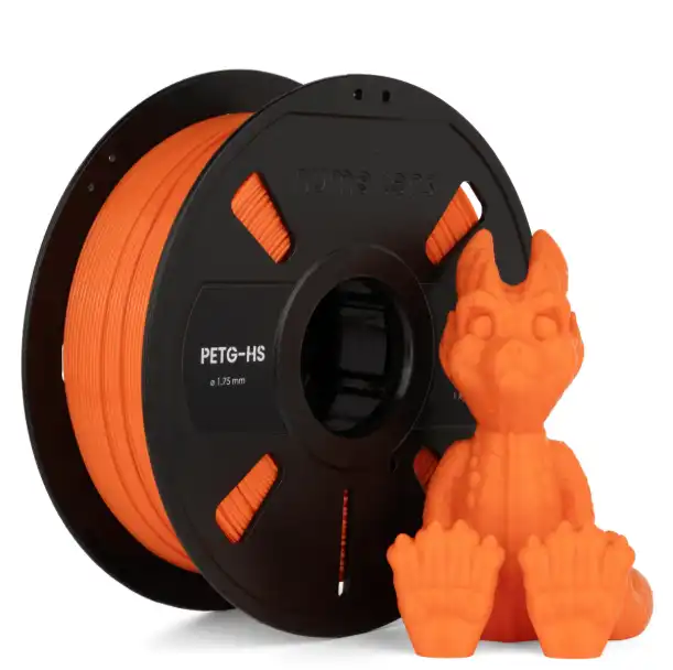 Numakers PETG-HS Filament – Outrageous Orange – 1.75 mm/ 1 kg