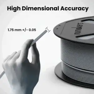 Numakers PETG-HS Filament – Light Gray – 1.75 mm/ 1 kg