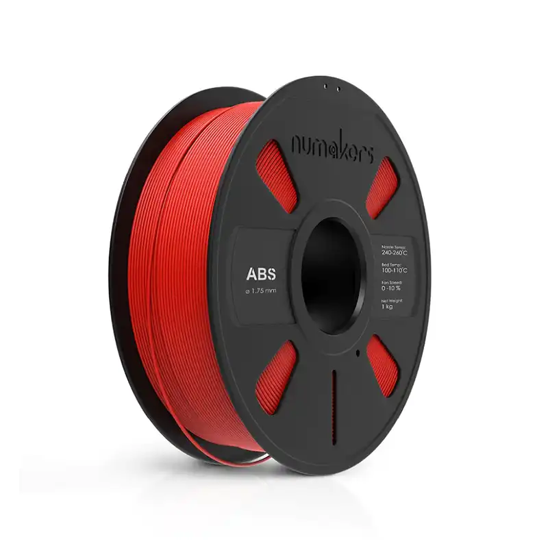 Numakers ABS Filament- Apple Red – 1.75 mm/ 1 kg