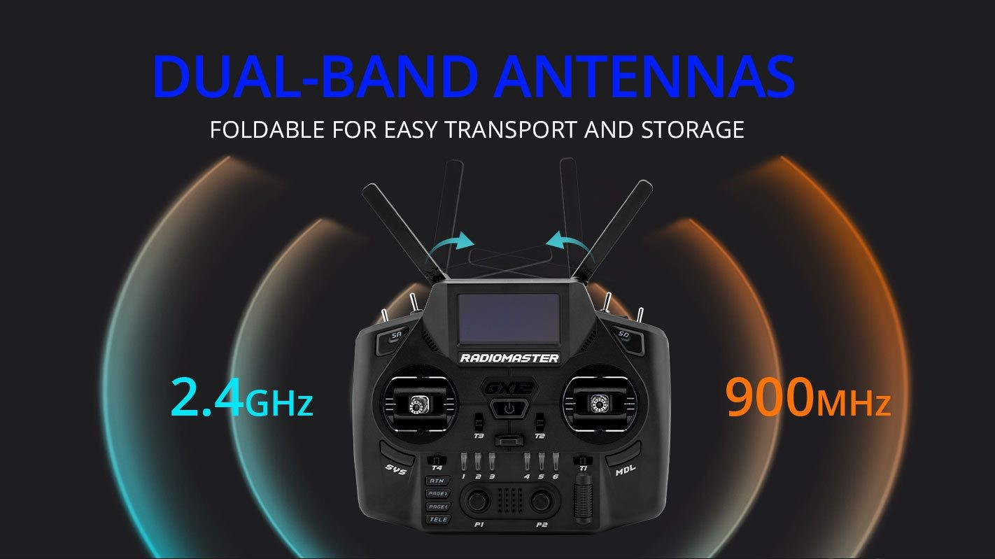 Radiomaster GX12 Dual-band Radio controller