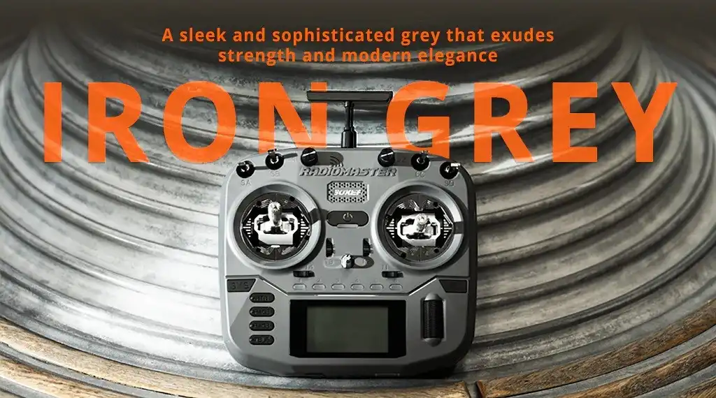 Radiomaster Boxer Crush Radio Controller(M2)-ELRS Version-Iron Grey
