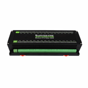 Waveshare Modbus RTU 32-Ch Relay Module, RS485 Interface, With Multiple Isolation Protection Circuits