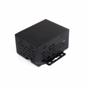 Waveshare Industrial Grade Mount - Waveshare Industrial Grade Metal Case (D) for Raspberry Pi 5, Larger Internal Space, Su...