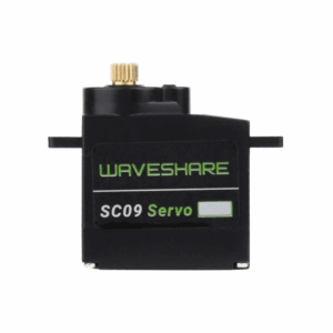 Waveshare 2.3kg Dual-axis Serial Bus Servo, Two-way Feedback, Servo/Motor Mode Switchable, Compact Size, 300° Rotation Angle