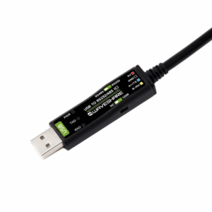 Rs232 Board Waveshare - Waveshare USB To RS232/485 Serial Cable-Original FT232RNL Chip, Onboard Power And Signal Indicators