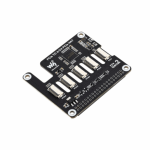 Waveshare 4-Ch PCIe FFC Adapter Board for Raspberry Pi 5 expands the PCIe Interface Of The Pi 5 To 4-Ch PCIe FFC Connectors
