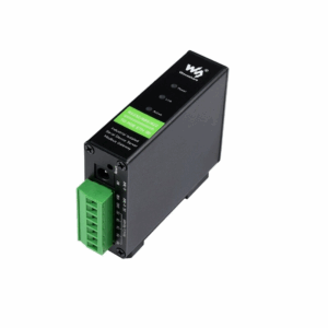 Waveshare Rail-Mount Serial Server RS232/485/422 to RJ45 Ethernet Module TCP/IP to serial With POE Function