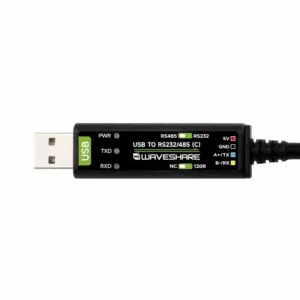 Waveshare USB To RS232/485 Serial Cable-Original FT232RNL Chip, Onboard Power And Signal Indicators