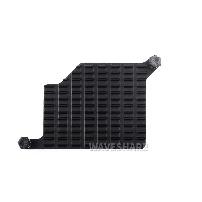 Waveshare Aluminum Heatsink For Raspberry Pi 5, With Thermal Pads And Spring-Loaded Push Pins