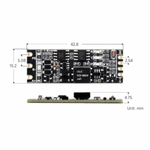 Waveshare TTL To RS485 (C) Galvanic Isolated Converter, Half-Duplex Communication, Lightningproof & Anti-Surge, Multi-Isolation Protection