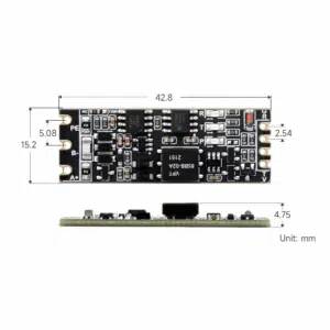 Waveshare TTL To RS485 (C) Galvanic Isolated Converter, Half-Duplex Communication, Lightningproof & Anti-Surge, Multi-Isolation Protection