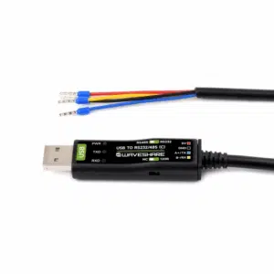 Waveshare USB To RS232/485 Serial Cable-Original FT232RNL Chip, Onboard Power And Signal Indicators