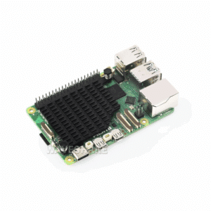 Waveshare Aluminum Heatsink For Raspberry Pi 5, With Thermal Pads And Spring-Loaded Push Pins