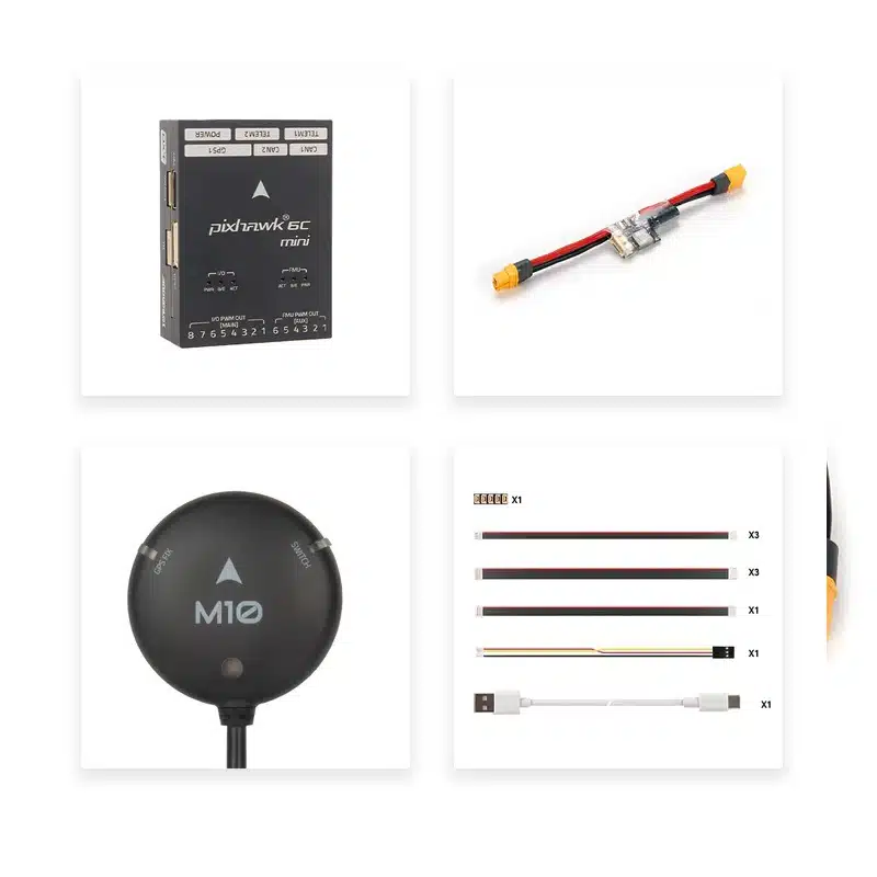 Pm02 12s M10 - Holybro Pixhawk 6C Mini and PM02-12S and M10 GPS Combo