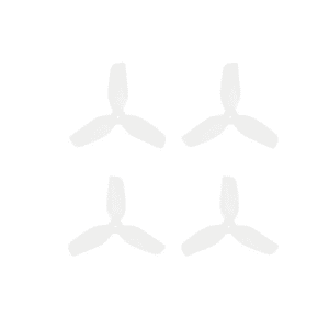 HQ 31mm Ultralight 3-Blade Props(1.0mm Shaft )4pcs-Transparent