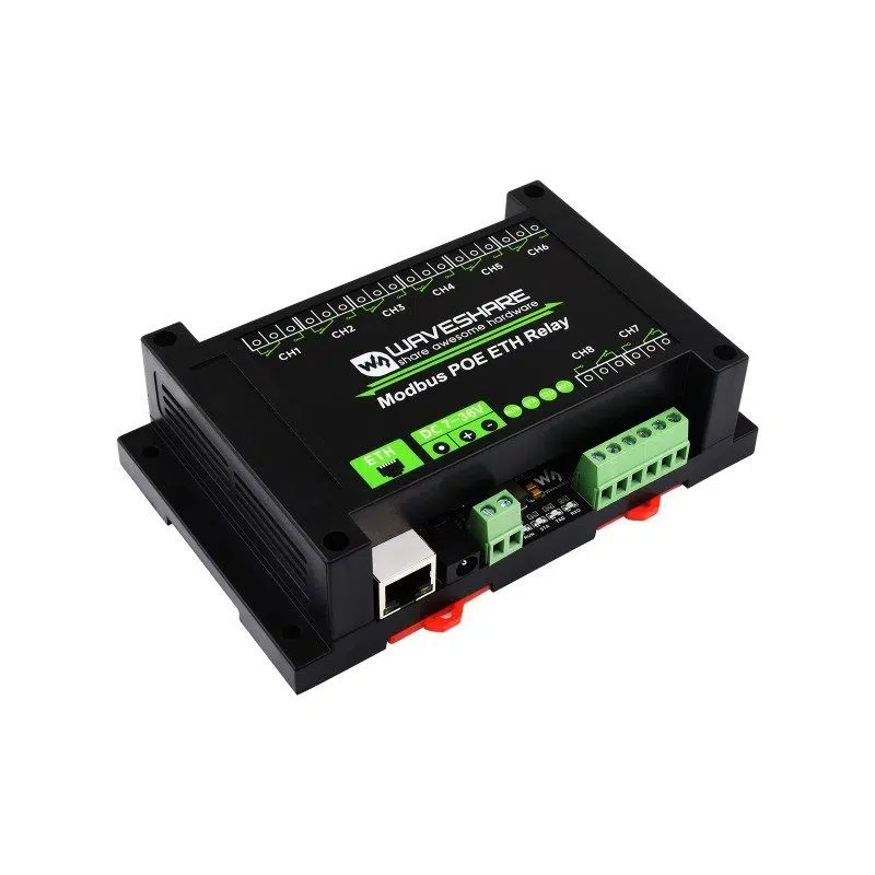 Waveshare 8-ch Ethernet Relay Module