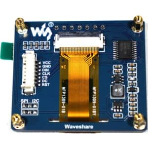 Waveshare 1.54inch OLED Display Module, 128×64 Resolution, SPI / I2C Communication white