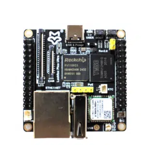 Waveshare Luckfox Pico Ultra RV1106 Linux Micro Development Board, Integrates ARM Cortex-A7/RISC-V MCU/NPU/ISP Processors with Wireless Included PoE Module NOT Included IPS LCD