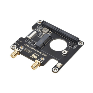 Waveshare Pcie To Wire - Waveshare PCIe To M.2 E KEY HAT for Raspberry Pi 5