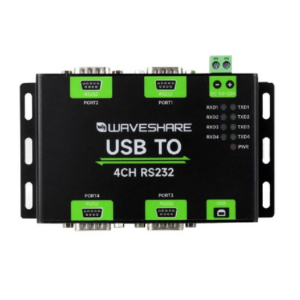 Rs232 Converter Waveshare - Waveshare Industrial Isolated USB To 4-Ch RS232 Converter
