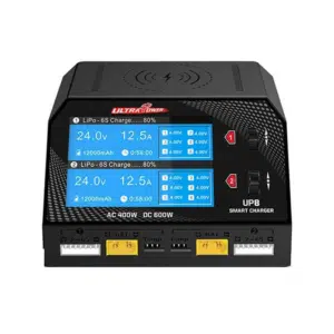 Ultra Power UP8 600W 16A Dual-Channel Multi-Chemistry Battery Charger