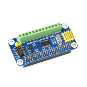 Ads1263 10 Ch - Waveshare High-Precision AD HAT For Raspberry Pi ADS1263 10-Ch 32-Bit ADC