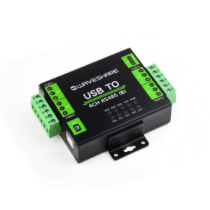Rs485 Converter Waveshare 579360 - Waveshare Industrial Isolated USB To 4-Ch RS485 Converter (B)