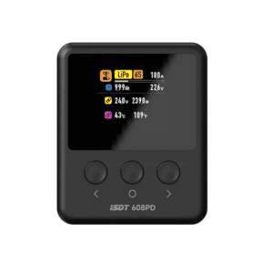 6s Charger - ISDT 608PD 240 W DC/140 W USB‑C PD Pocket Charger
