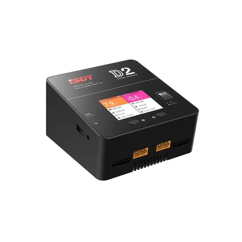 ISDT D2 Mark II Dual‑Channel AC Charger