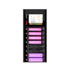 27w Battery - ISDT N8 USB-C 27W Smart Battery Charger 8-Slot LCD for NiMH/Li-Ion