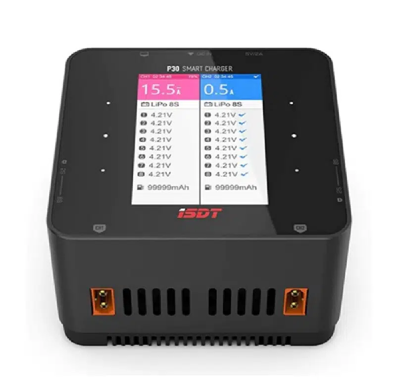 ISDT P30 2‑Channel 2000 W DC High‑Power Charger
