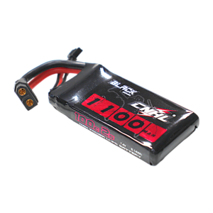 CNHL Black Series 1100mAh 7.4V 2S Lipo Battery 100C with XT60 -1