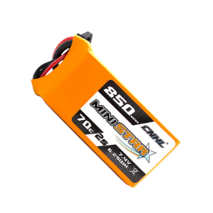 7.4v Connector - CNHL MiniStar 850mAh 7.4V 2S 70C Lipo Battery with T-Connector (Female)