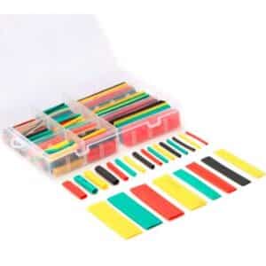 140 Pieces Heat Cable - 140 Pieces Heat Shrink Tubes Insulated Wire Cable Sleeving Wrap