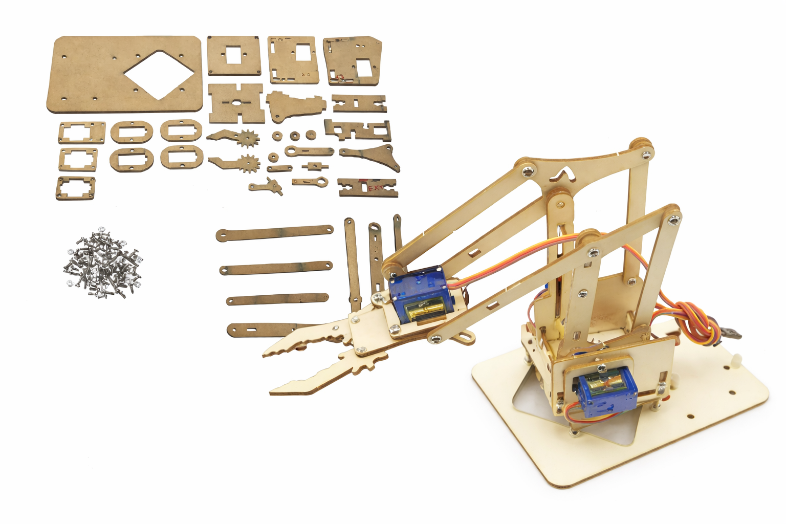 DIY Acrylic Robot Manipulator Mechanical Arm  