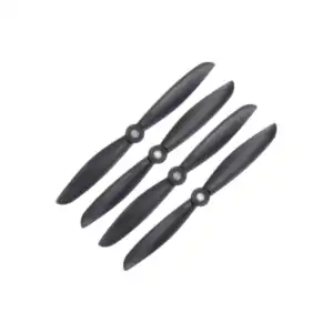 GEMFAN Propellers 6045(6X4.5) Carbon Nylon Props 2CW+2CCW-2pairs Black