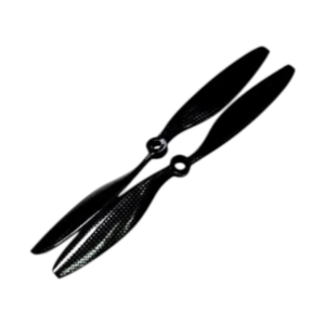 GEMFAN Propellers 1045(10X4.5) Carbon Fiber Black 1CW+1CCW-1pair