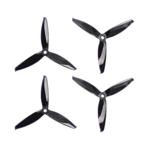 GEMFAN Propellers5152(5.1X5.2) Tri Blade Flash  2CW+2CCW 2 Pair-Black