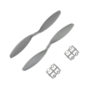 GEMFAN Propellers 1238(12X3.8) Glass Fiber Nylon Gray 1CW+1CCW-1pair