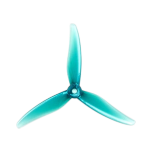 GEMFAN Propellers51466 V2 Hurricane PC 3 Blade - Wave Blue (2CW, 2CCW)