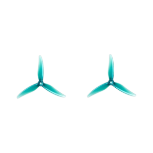 GEMFAN Propellers51466 V2 Hurricane PC 3 Blade - Wave Blue (2CW, 2CCW)