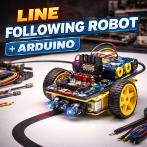 Line Following Robot with Arduino – Complete Guide