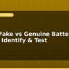 blog 18650 fake vs genuine battery how to identify test 596320