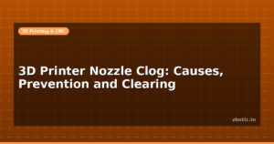 3D Printer Nozzle Clog: Causes, Prevention and Clearing