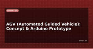 AGV (Automated Guided Vehicle): Concept & Arduino Prototype