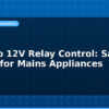 blog arduino 12v relay control safe wiring for mains appliances 594837