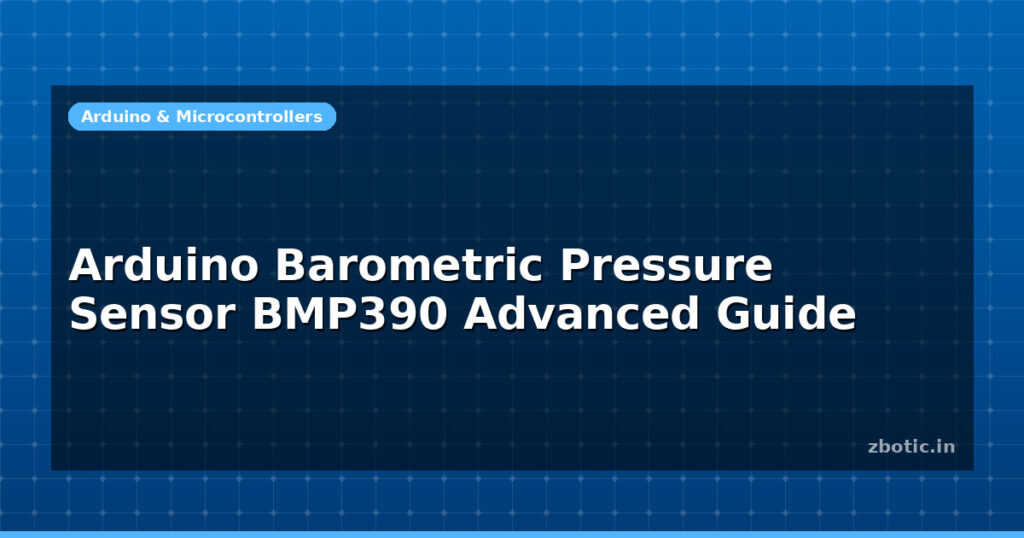 Blog Arduino Barometric Pressure Sensor Bmp390 Advanced Guide 594838 Large